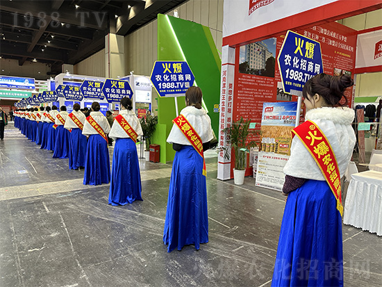 火爆網(wǎng)美女禮儀宣傳隊(duì)亮相2024中原農(nóng)資雙交會！