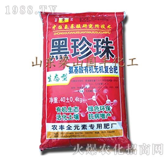 氨基酸有機無機復合肥-黑珍珠-梁山國豐