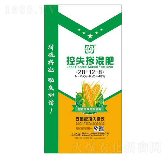 控失摻混肥28-12-8-科達農化