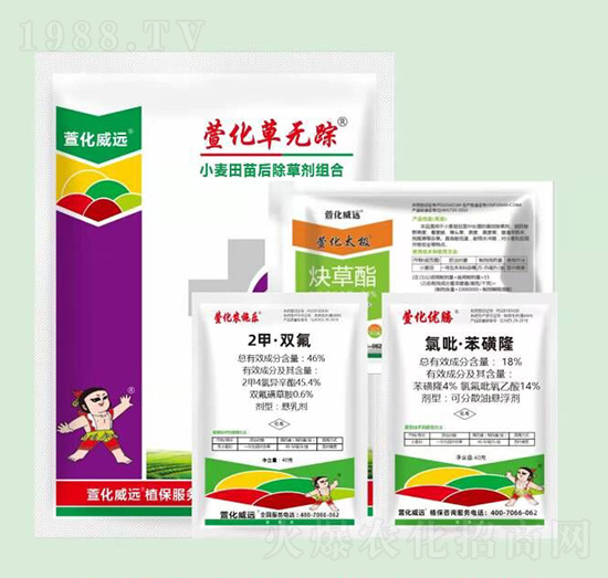 禾闊雙除型小麥田除草劑組合-萱化草無蹤-萱化威遠(yuǎn)