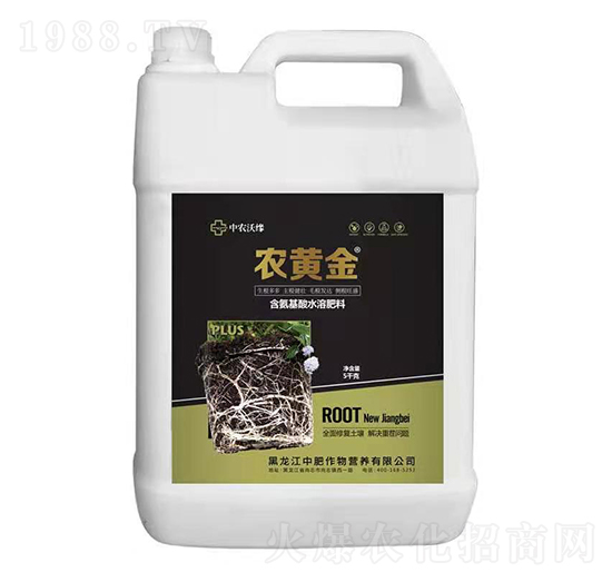 高濃縮含氨基酸水溶肥-農(nóng)黃金-中肥