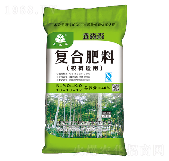 桉樹(shù)適用復(fù)合肥料18-10-12-鑫森淼-開(kāi)門子