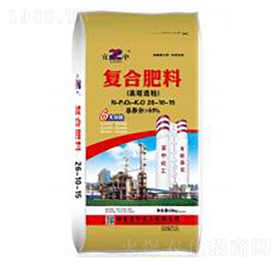 高塔造粒復合肥26-30-15-宜中化工