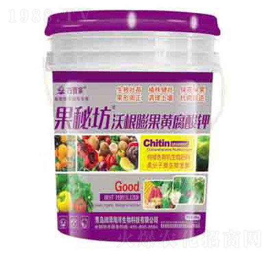 沃根膨果黃腐酸鉀 果秘坊 潤澤