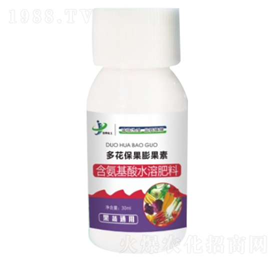 果蔬通用含氨基酸水溶肥料 多花保果膨果素 金牌化工