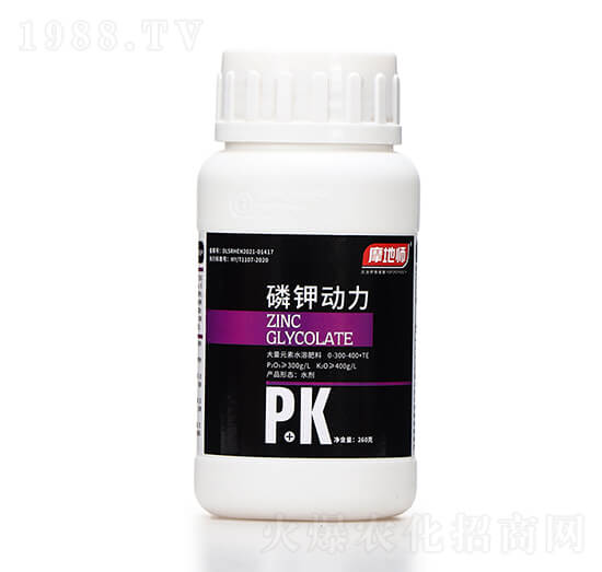 260克大量元素水溶肥料0-300-400+TE-磷鉀動(dòng)力-摩地師