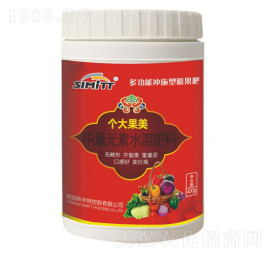 中量元素水溶肥料-個大果美-五谷豐農(nóng)業(yè)
