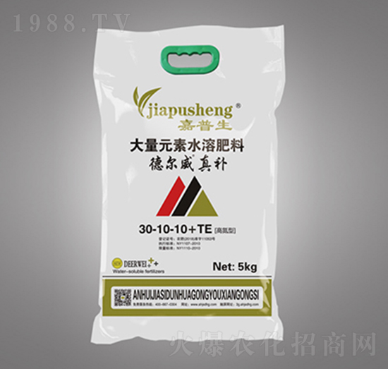 高氮型大量元素水溶肥料30-10-10+TE-德爾威真補(bǔ)-嘉思頓