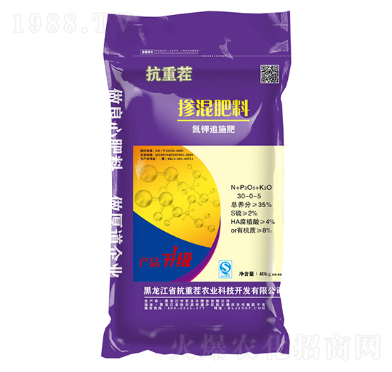 氮鉀追施摻混肥料30-0-5-抗重茬-中農圣豐
