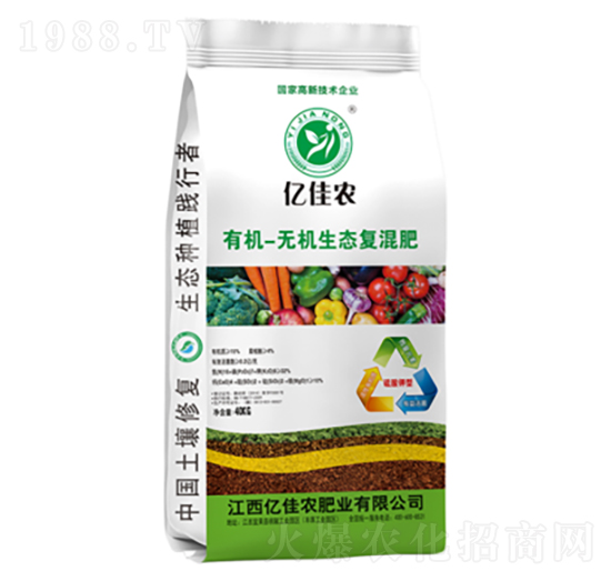 有機-無機生態(tài)復混肥16-7-9-億佳農-瑞博特