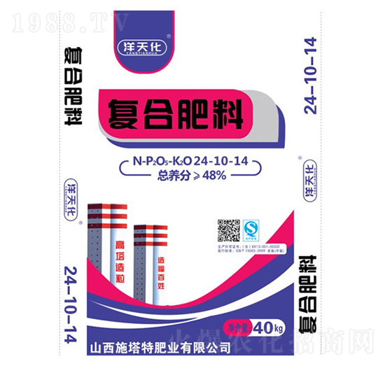40kg復(fù)合肥料24-10-14-鄉(xiāng)村樂(lè)-施塔特