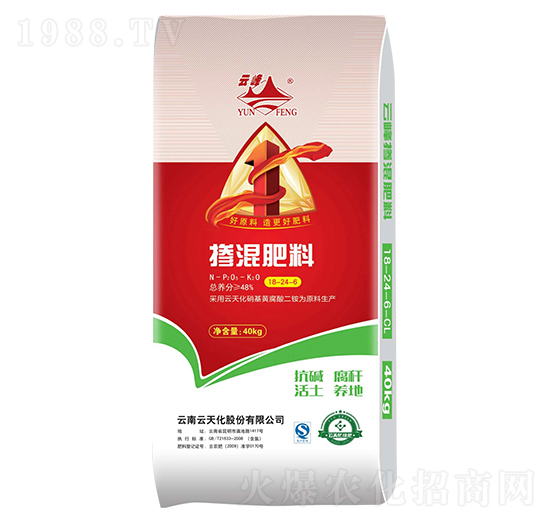 摻混肥料18-24-6-佳禾農資