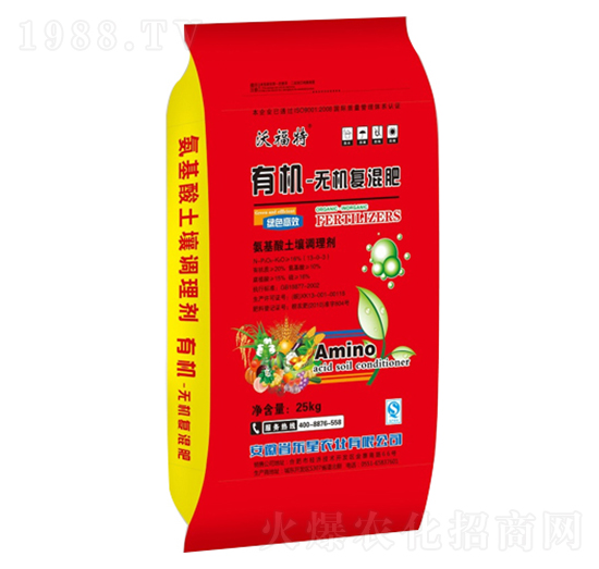沃福特有機無機復混肥-東星