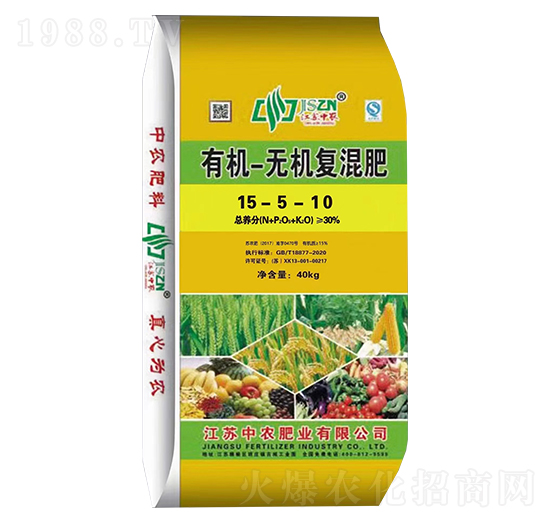 有機(jī)-無(wú)機(jī)復(fù)混肥料15-5-10-中農(nóng)肥業(yè)