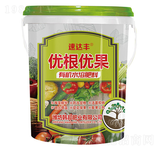 優(yōu)根優(yōu)果有機水溶肥料-速達(dá)豐-韓邦肥業(yè)