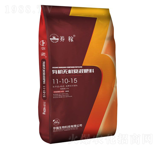 有機無機復(fù)混肥料11-10-15-養(yǎng)稼-華強化工集團
