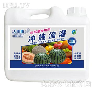 瓜果專用沖施滴灌母液-沃豐康-寶豐萬隆