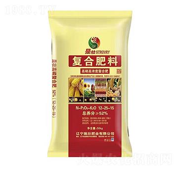 高磷高濃度腐殖酸復(fù)合肥料12-25-15-施壯肥業(yè)