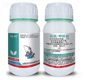 4%高氯·甲維鹽-雙刺-科鋒農業(yè)