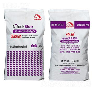進口速溶性復合肥料12-6-24+3MgO 僑馬QIAOMA