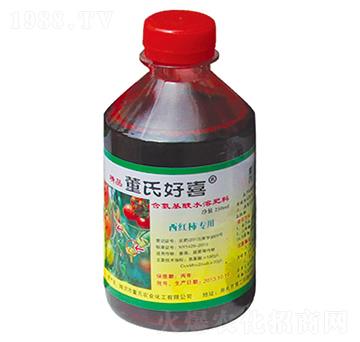 西紅柿專(zhuān)用含氨基酸水溶肥料-精品董氏好喜-曉蘭生物