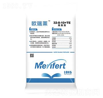 高氮型大量元素水溶肥32-8-10+TE-歐瑞萊-美瑞農(nóng)業(yè)