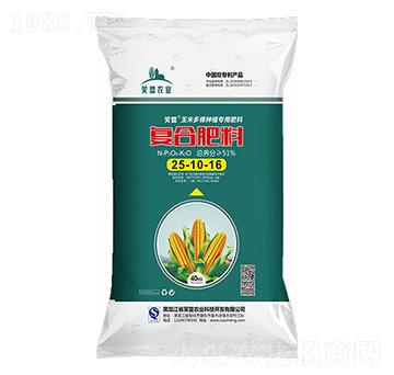 玉米多顆種植專用復合肥25-10-16-笑盟