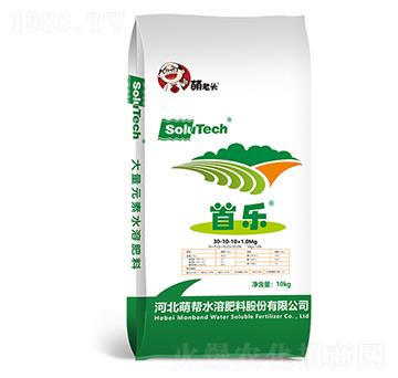 首樂水溶肥30-10-10+1.0Mg-萌幫